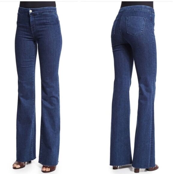 J Brand allegiance tailored flare jeans size 25 - Picture 1 of 14